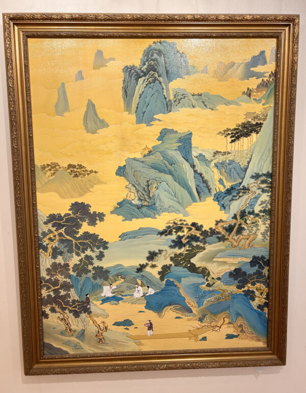 One of Lucy Cui's Chinese landscape paintings. (The Epoch Times)