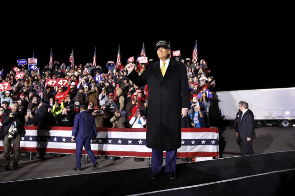 Trump Rallies in Traverse City, Michigan