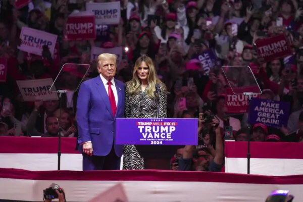 Trump Rallies at Madison Square Garden In New York City