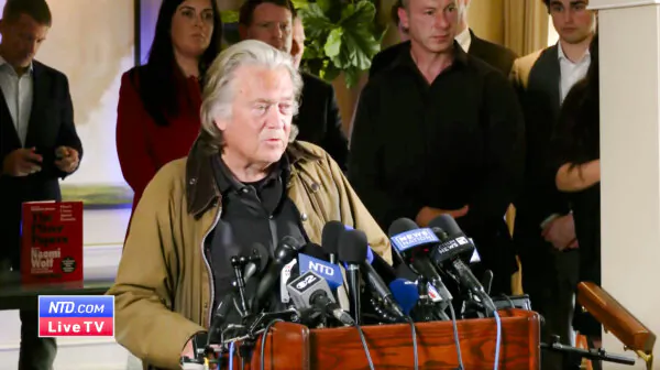 Steve Bannon Speaks After Prison Release