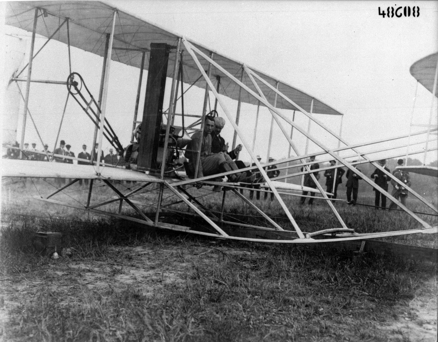 Wright Flyer before crash