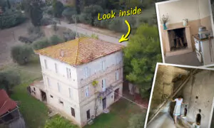 Couple Buy Run-Down Italian Villa Built in 1950s for $216,000—Tackle Home Reno to Retire by Beach