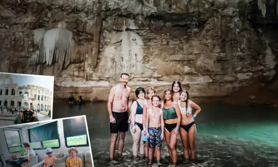 Tennessee Family Homeschools by Trekking to Ancient Cities, Amazing Places They Read About