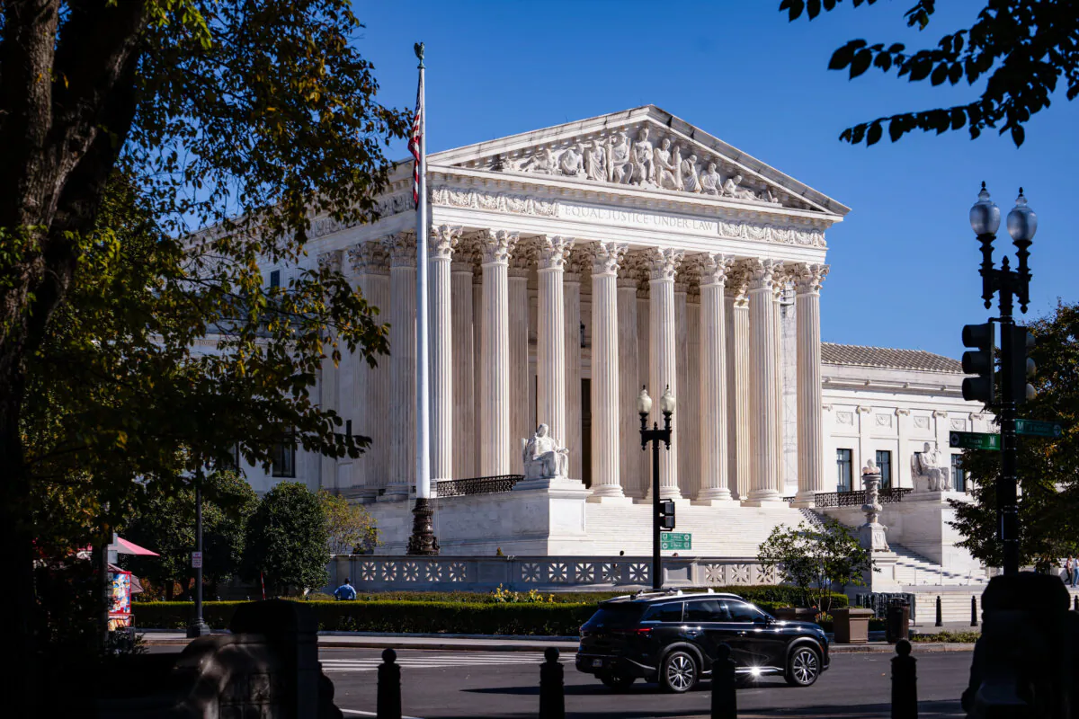 The Supreme Court in Washington on Oct. 23, 2024. (Madalina Vasiliu/The Epoch Times)