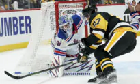 Shesterkin Stops 29 Shots as Rangers Open Season by Drilling Sidney Crosby and Penguins 6–0