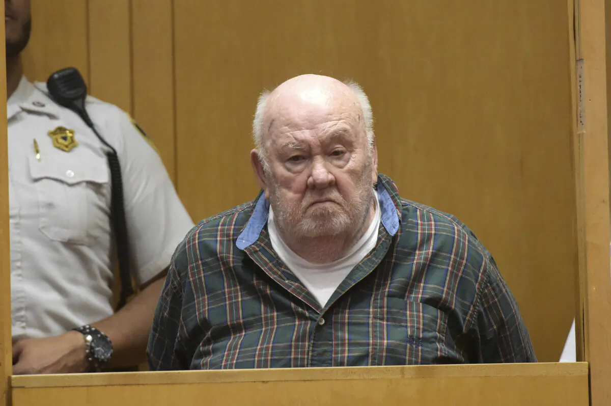 Marvin C. McClendon Jr. stands in the prisoner's dock during his arraignment in Lawrence District Court in Lawrence, Mass., on May 13, 2022. (Tim Jean/The Eagle-Tribune via AP, Pool)