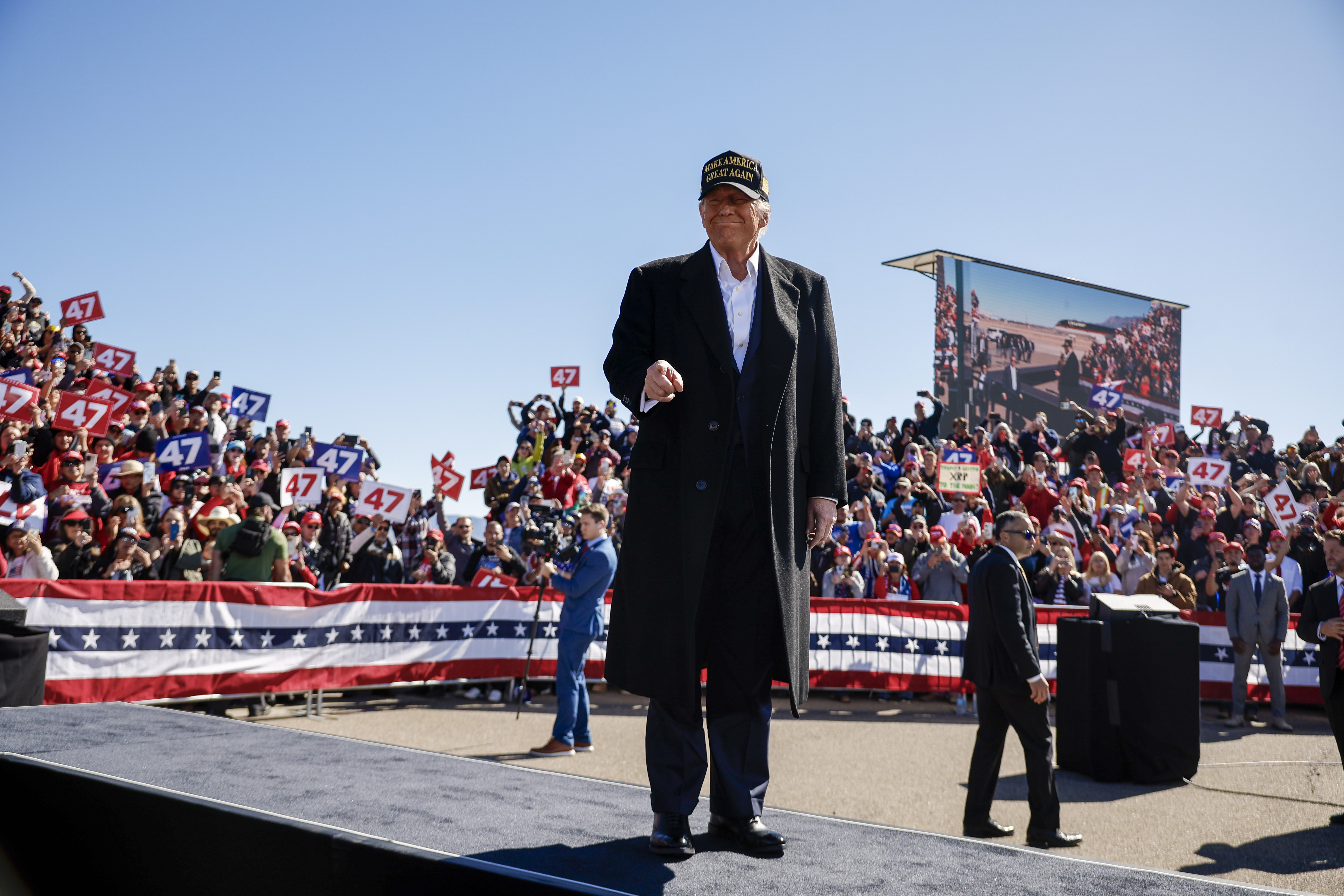 Trump Holds Rally in Virginia Before Election