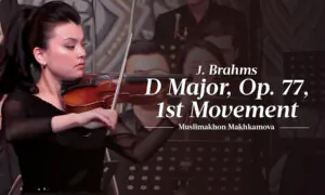 Johannes Brahms: Concerto for Violin and Orchestra, D Major, Op. 77, 1st Movement