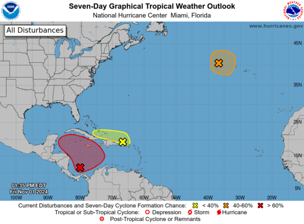 One More Named Storm Likely as the End of Hurricane Season Nears