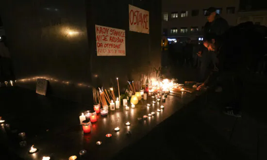 Serbs Light Candles to Honor Victims of Fatal Railway Roof Collapse