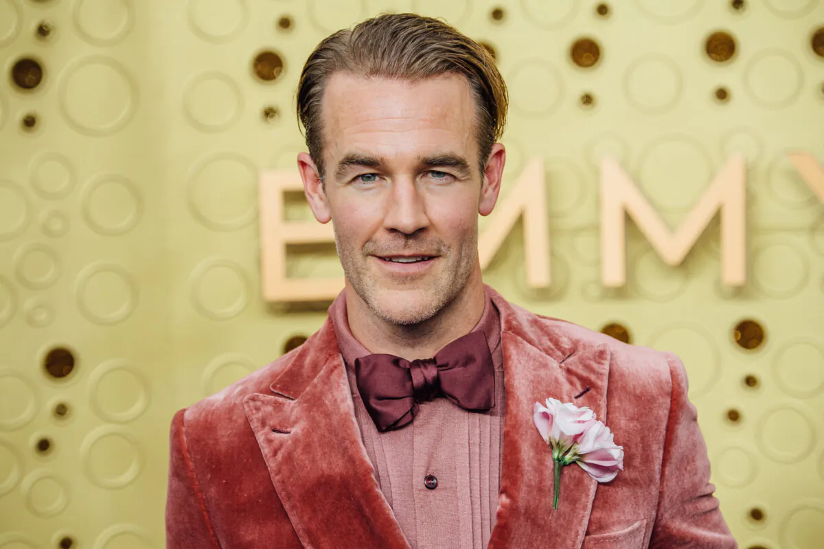 James Van Der Beek arrives at the 71st Emmy Awards at Microsoft Theater in Los Angeles on Sept. 22, 2019. (Emma McIntyre/Getty Images)