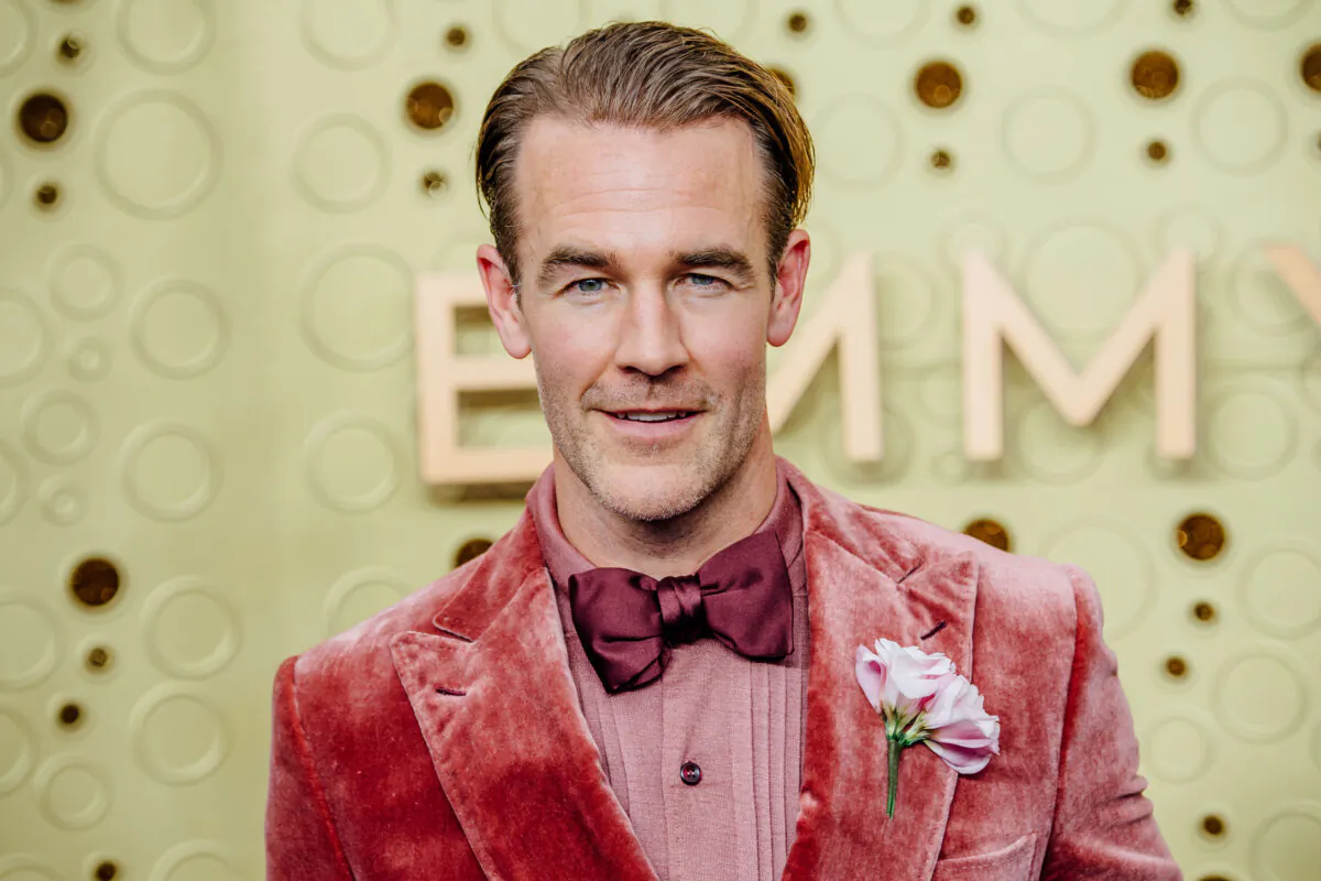 James Van der Beek arrives at the 71st Emmy Awards at Microsoft Theater in Los Angeles on Sept. 22, 2019. (Emma McIntyre/Getty Images)
