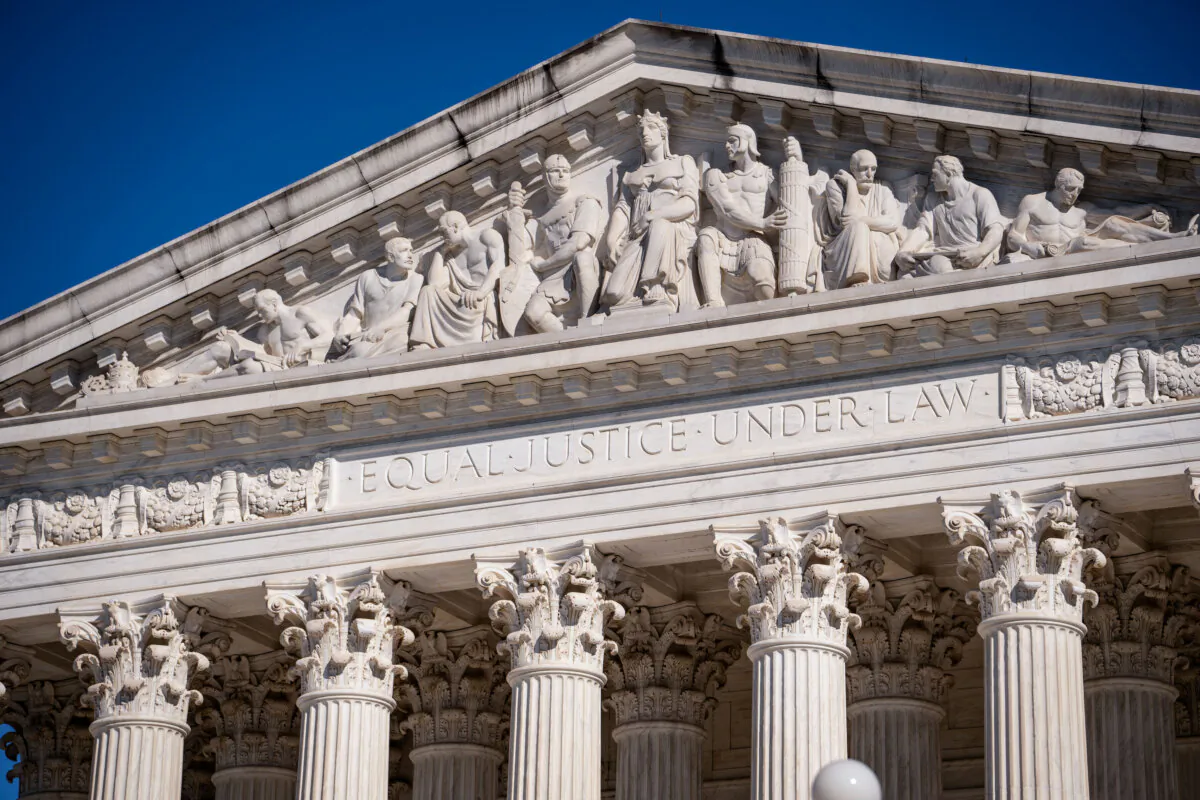 The U.S. Supreme Court in Washington on Oct. 23, 2024. (Madalina Vasiliu/The Epoch Times)