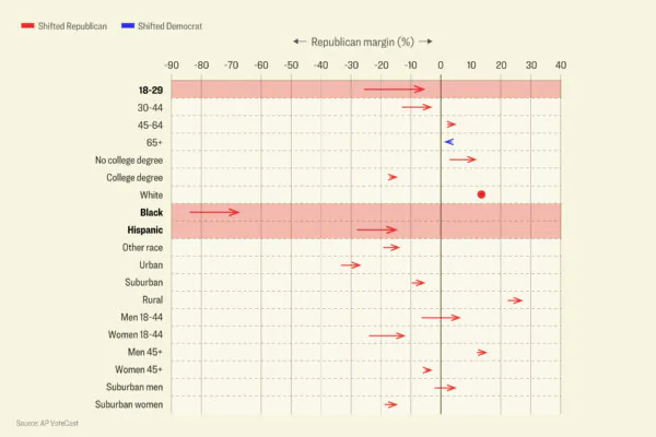 Understanding the Demographic Shift That Pushed Trump to Victory