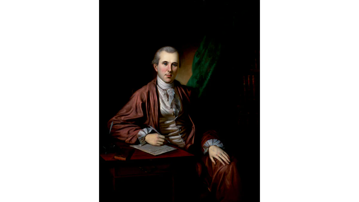 A 1783 portrait of Dr. Benjamin Rush by Charles Willson Peale. (Public Domain)