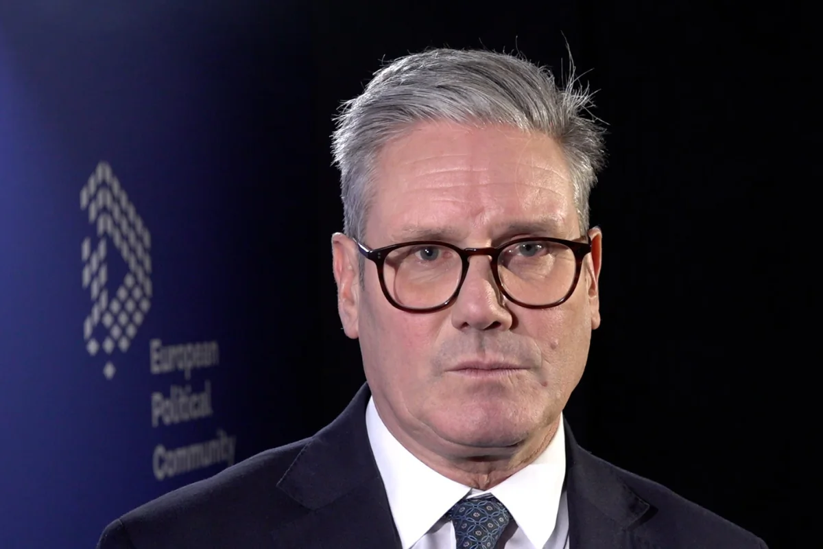 Prime Minister Sir Keir Starmer at the European Political Community summit in Budapest, Hungary, on Nov. 7, 2024. (Ben Bauer/PA Wire)