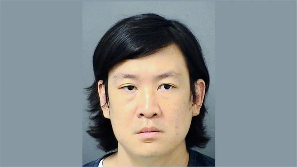 Li Zijie on Nov. 7, 2024. (Palm Beach County Sheriff's Office)