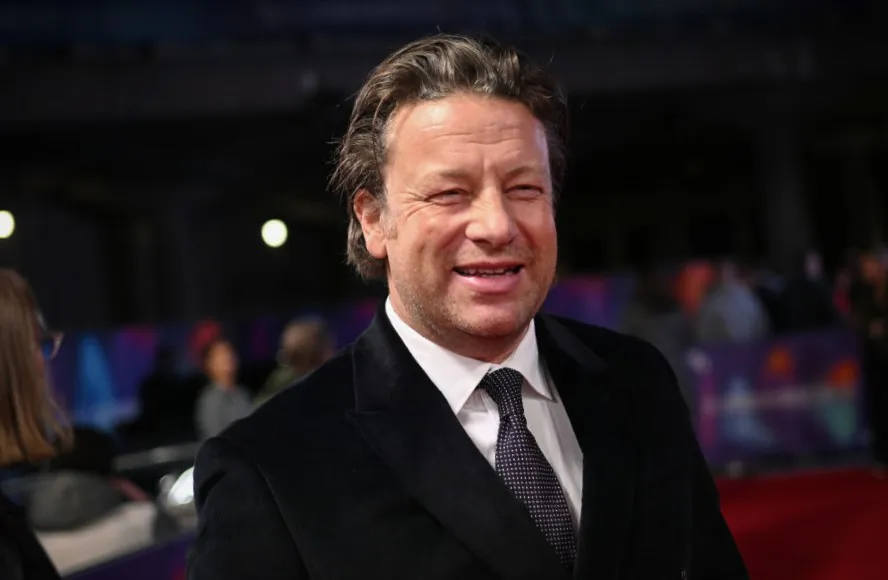 Jamie Oliver attends the 67th BFI London Film Festival at The Royal Festival Hall in London, England, on Oct. 5, 2023. (Gareth Cattermole/Getty Images for BFI)