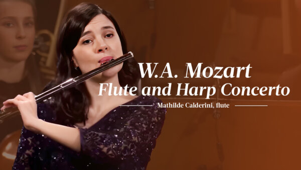 PREMIERING 8:30 PM ET: Mozart: Flute and Harp Concerto