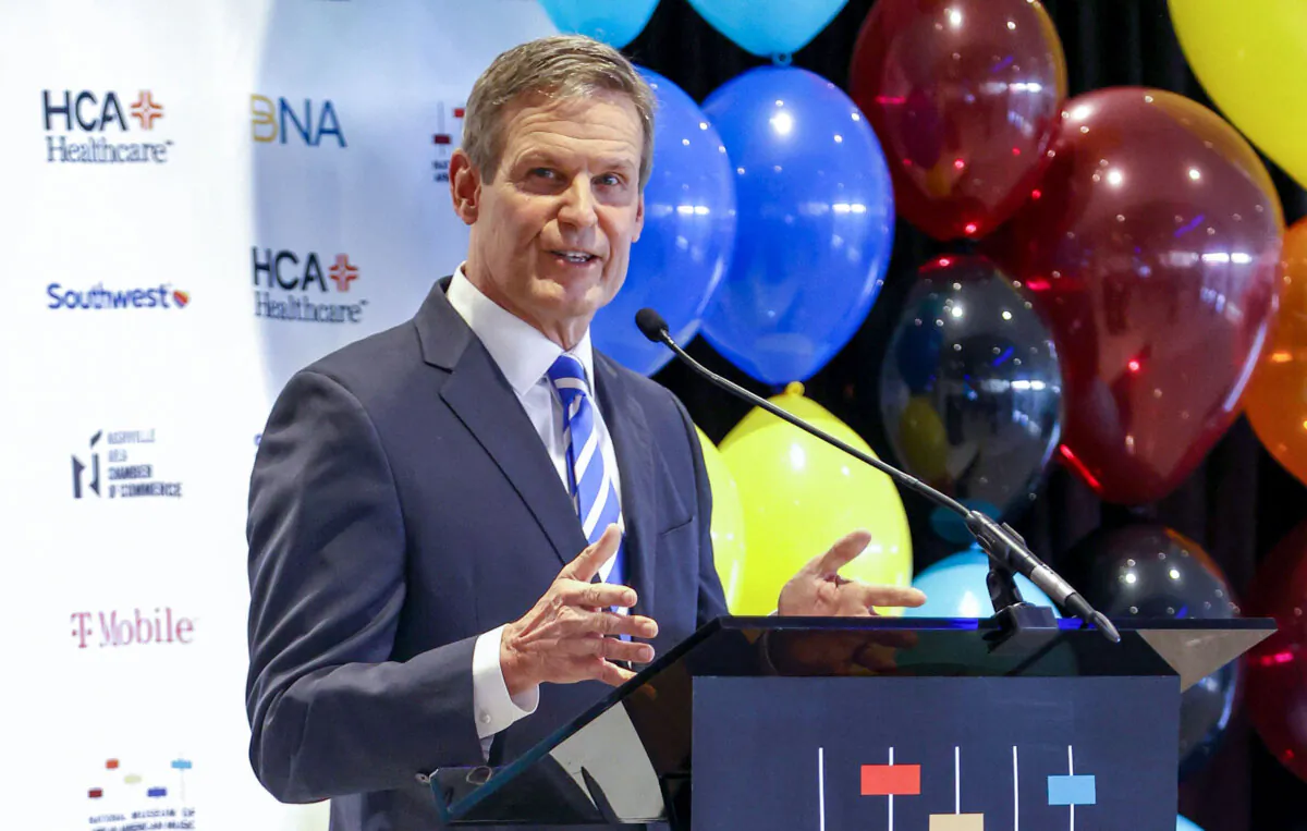Tennessee Gov. Bill Lee in Nashville on Jan. 18, 2021. (Jason Kempin/Getty Images)