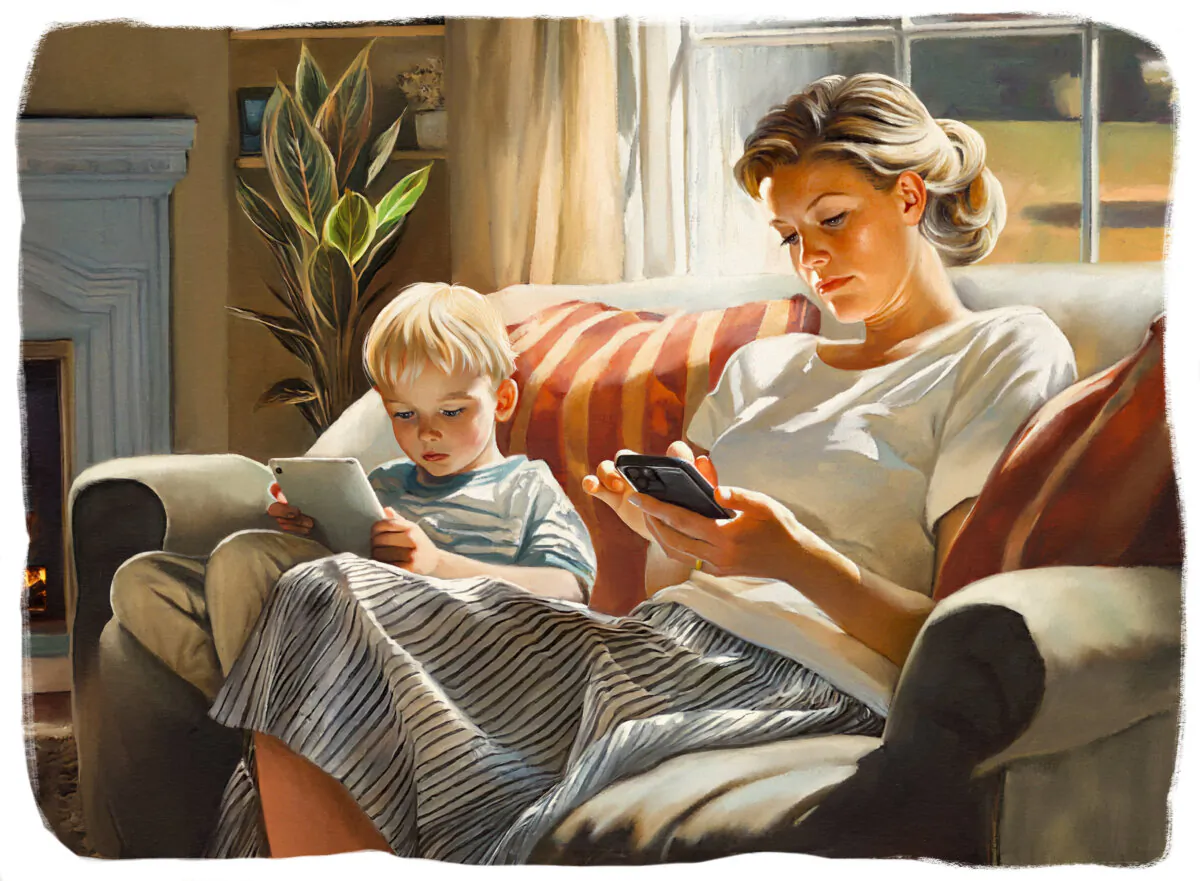 Too much phone time can impact relationships, especially when it replaces other activities. (Biba Kayewich)