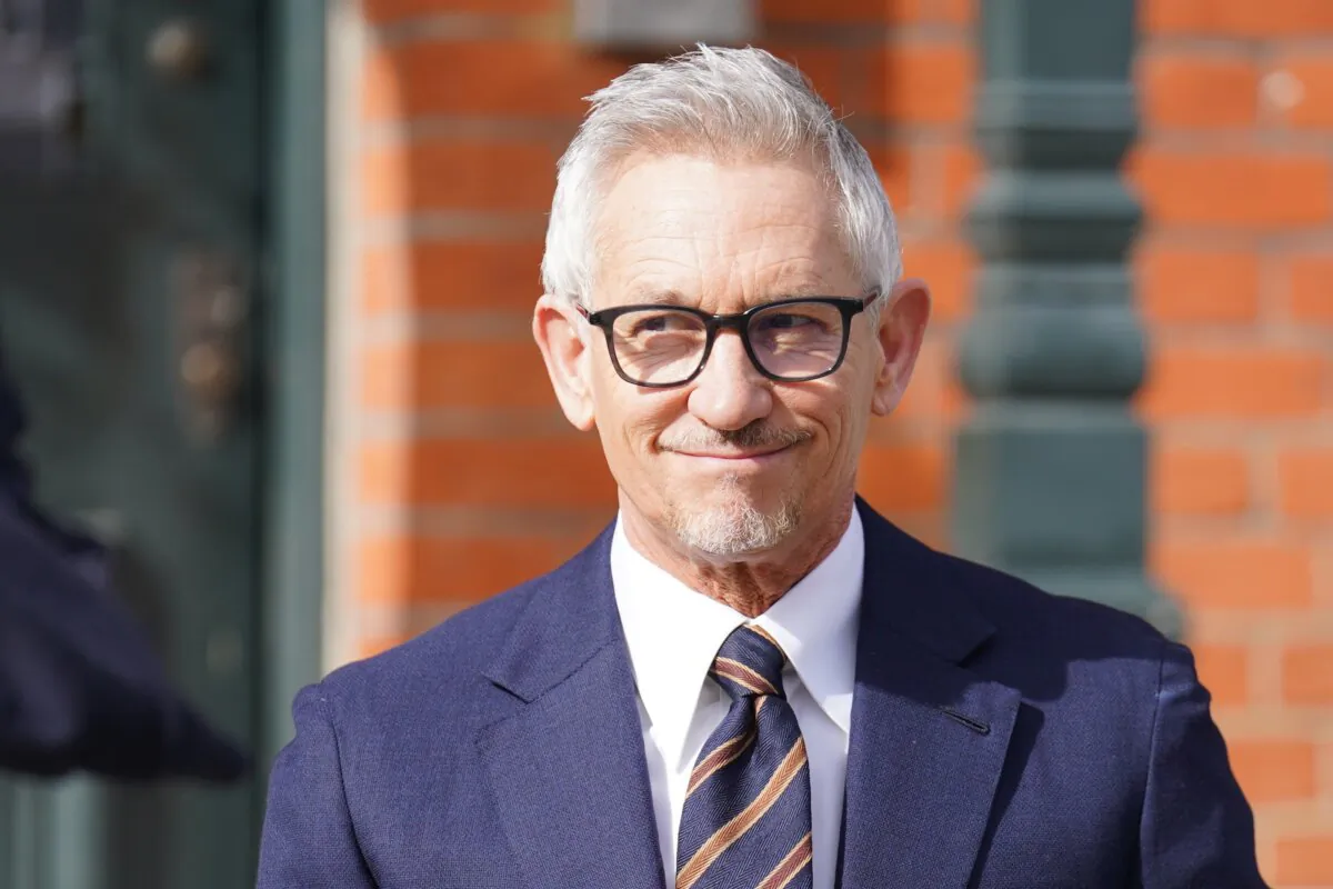 An undated file photo of former footballer turned BBC presenter Gary Lineker. (PA)