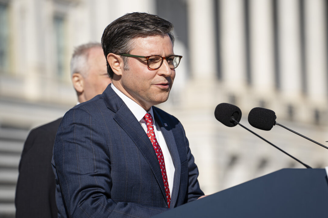 House Speaker and Republicans Hold News Conference id5758405 11122024 DSC08938 speaker mike johnson