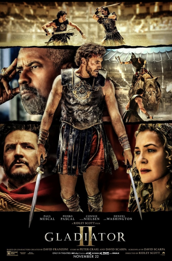 Promotional poster for "Gladiator II." (Paramount Pictures)
