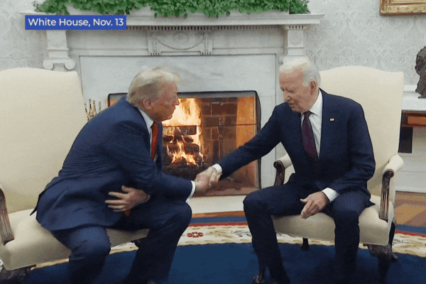 Biden Meets With Trump at the White House