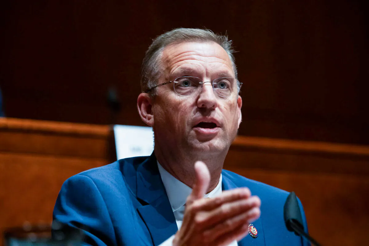 Then-Rep. Doug Collins (R-Ga.) speaks during a hearing in Washington on June 10, 2020. (Graeme Jennings/Pool/Getty Images)