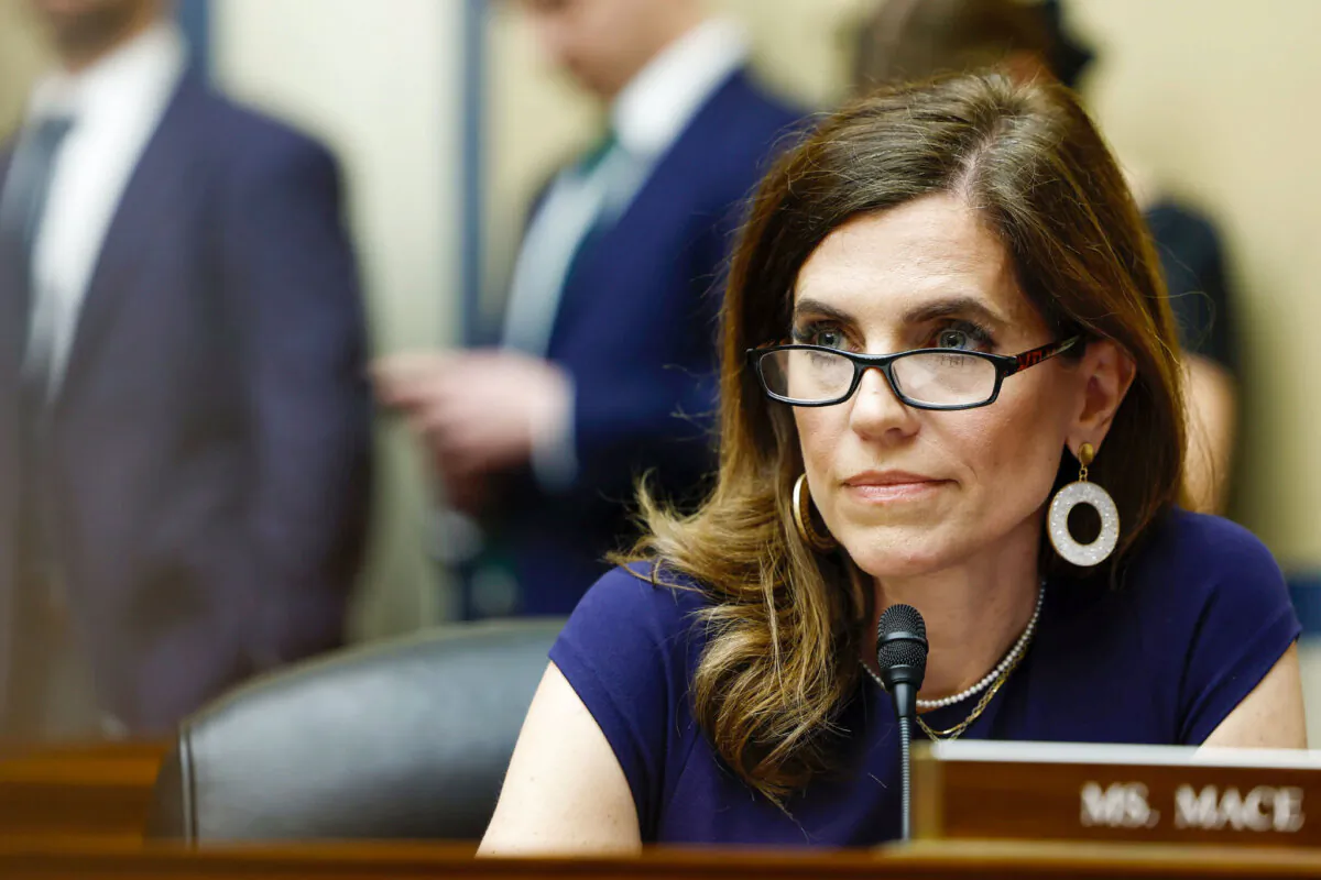 Rep. Nancy Mace (R-S.C.) in Washington in a file image. (Anna Moneymaker/Getty Images)