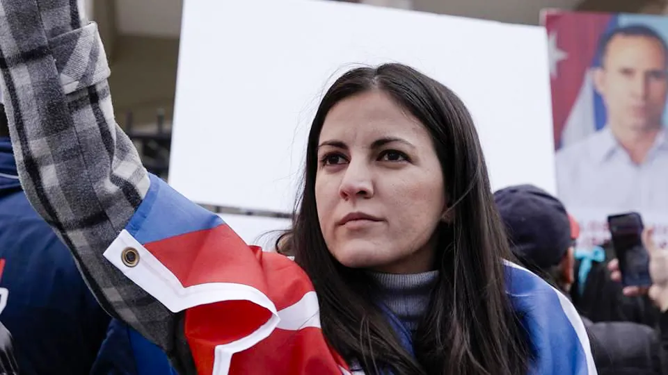 Rosa María Payá exposes Cuba's human rights abuses in "Night Is Not Eternal." (HBO)