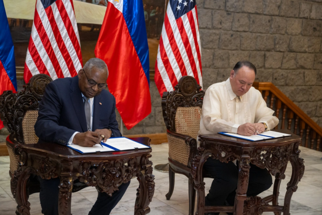 US, Philippines Sign New Military Intelligence-Sharing Agreement