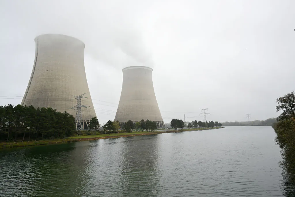 A view taken inside of a nuclear power plant in Nogent-sur-Seine, France, on Nov. 8, 2024. (Bertrand Guay/AFP via Getty Images)