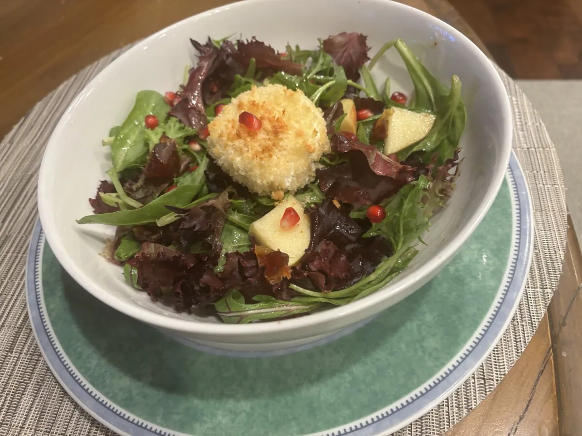 This colorful, crunchy, creamy salad satisfies all the flavor and texture components. (Diane Rossen Worthington/TCA)
