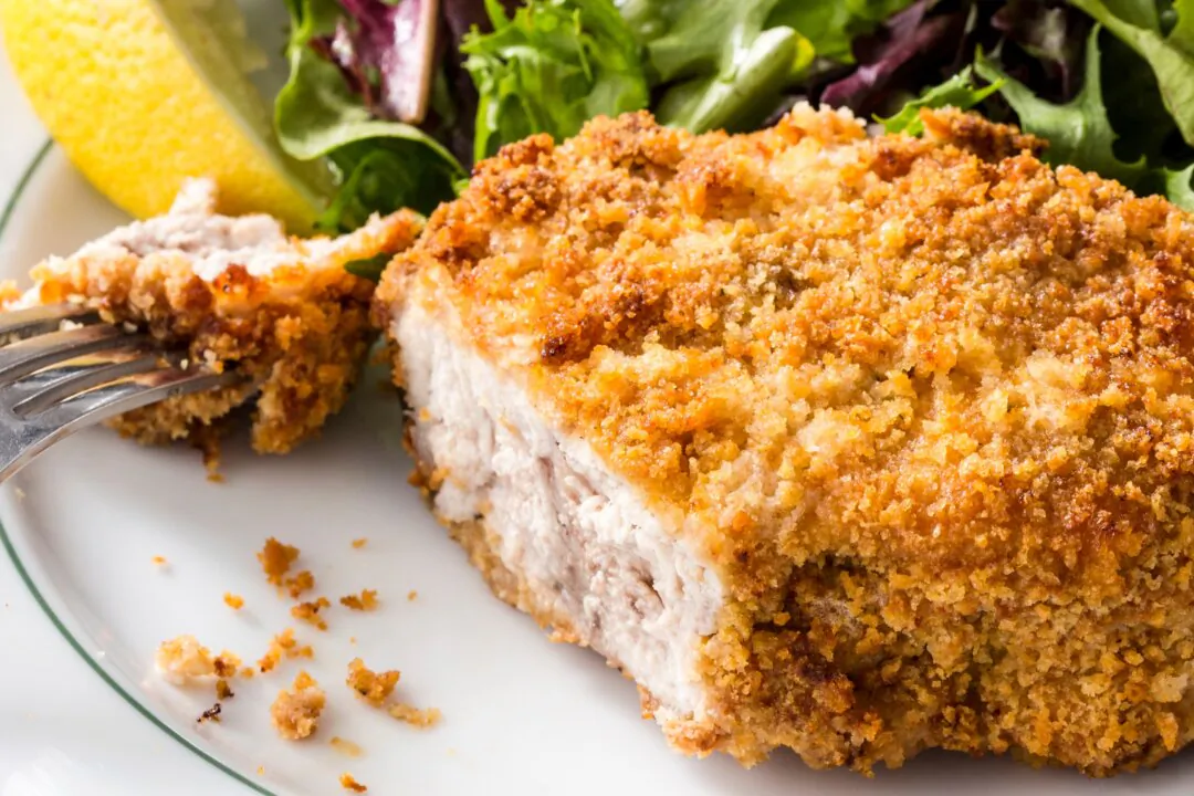 The Air Fryer Helped Deliver a Juicy Pork Chop With a Crispy Crust, No Oil Required