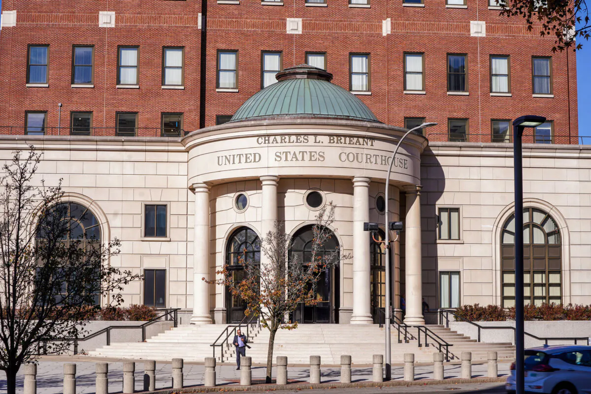 U.S. District Court for the Southern District of New York in White Plains on Jov. 19, 2024. (Cara Ding/The Epoch Times)