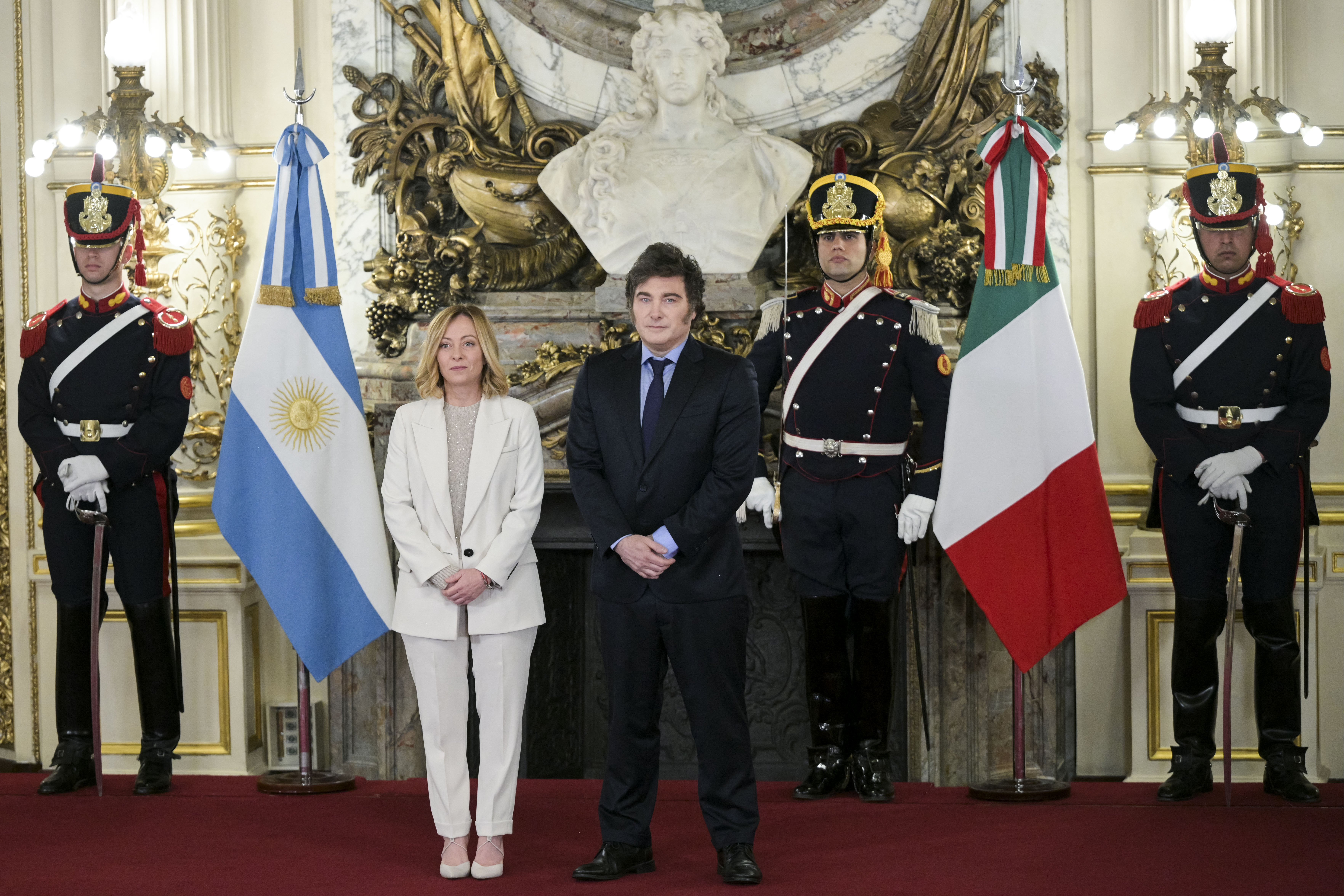 Argentine President and Lebanese Prime Minister Speak at Italian Political Festival