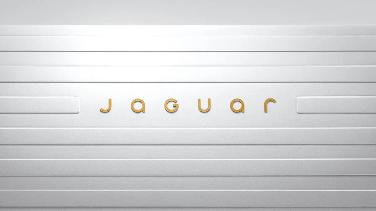 Jaguar's new logo. (Jaguar/PA)