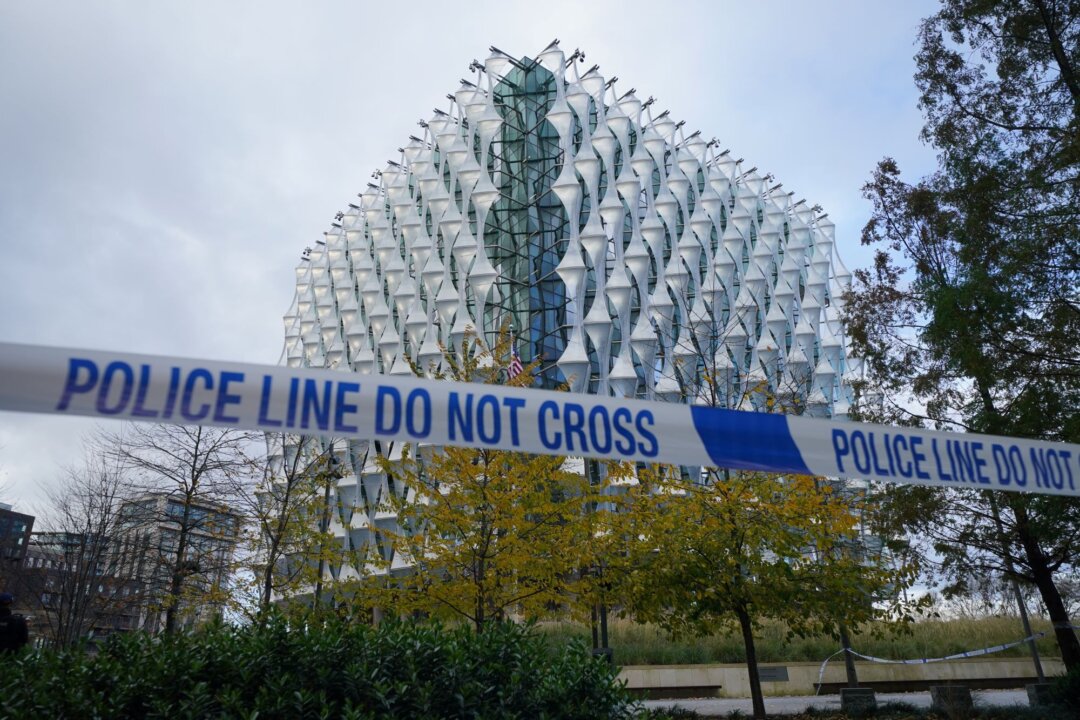 Police Carry Out Controlled Explosion Outside US Embassy In London