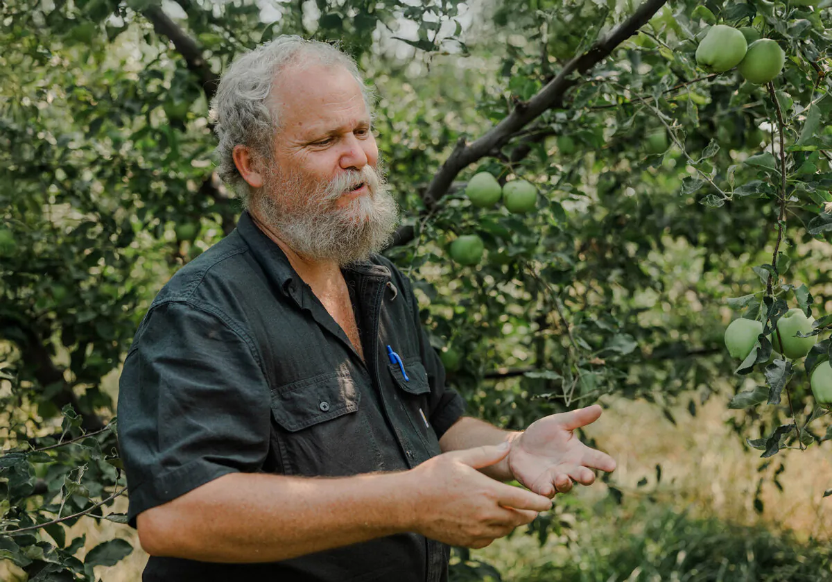 David Stelzer, founder and CEO of Azure Standard, is passionate about healthy food and soil. (Cole Gorman)