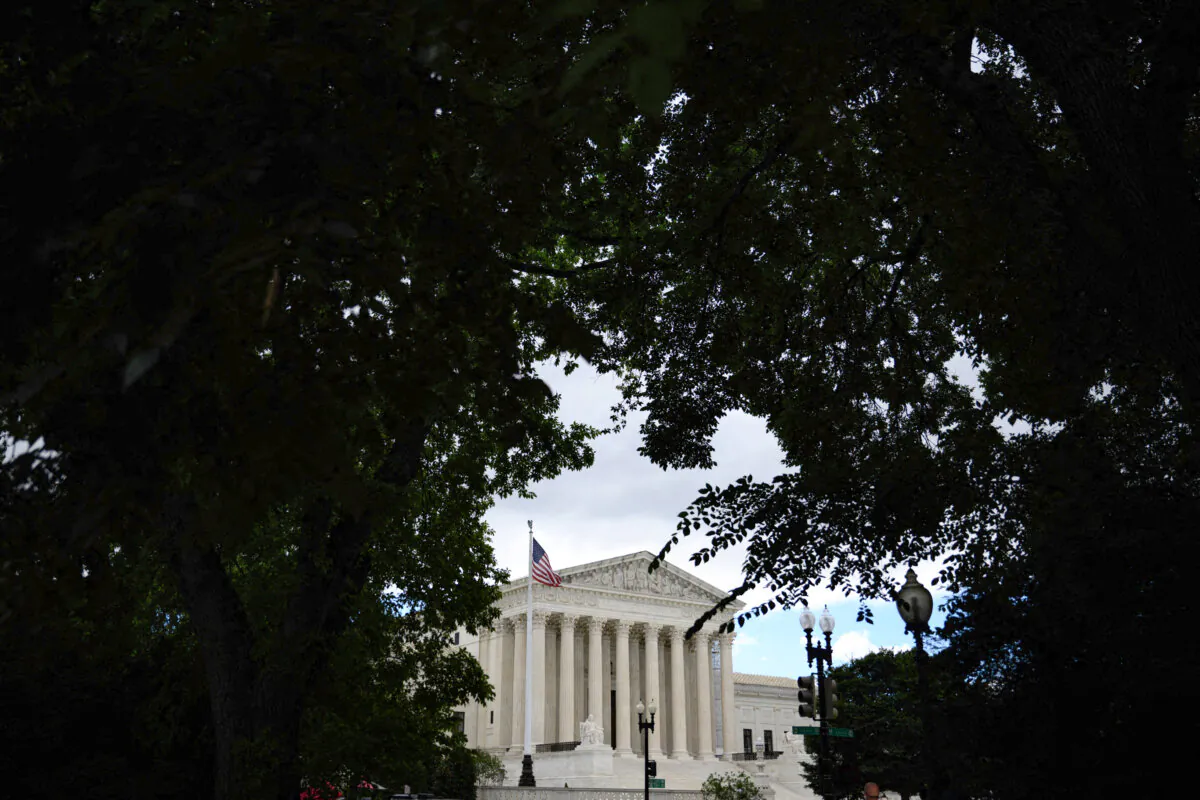 The U.S. Supreme Court in Washington on July 1, 2024. (Drew Angerer/AFP via Getty Images)