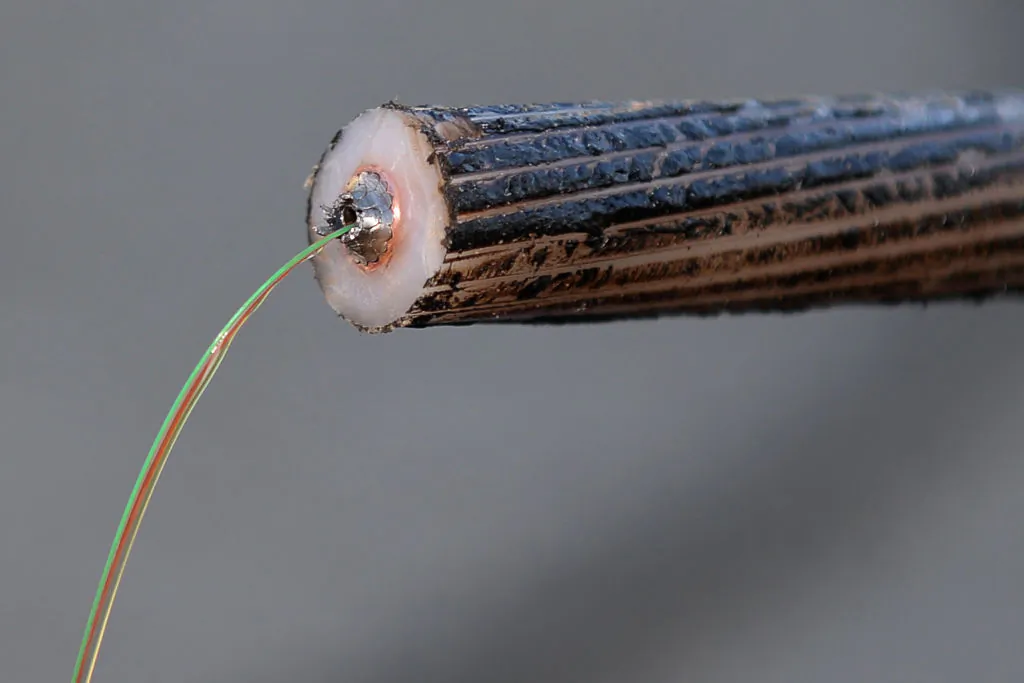 A picture taken on March 1, 2016, shows the very high speed submarine cable "SEA-ME-WE 5" linking Singapore to France, during its installation on March 1, 2016. (BORIS HORVAT/AFP via Getty Images)