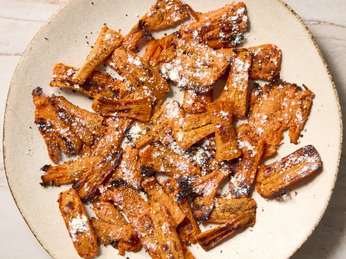 Smashed carrots will be your new go-to veggie side dish. (Alex Lepe/TCA)