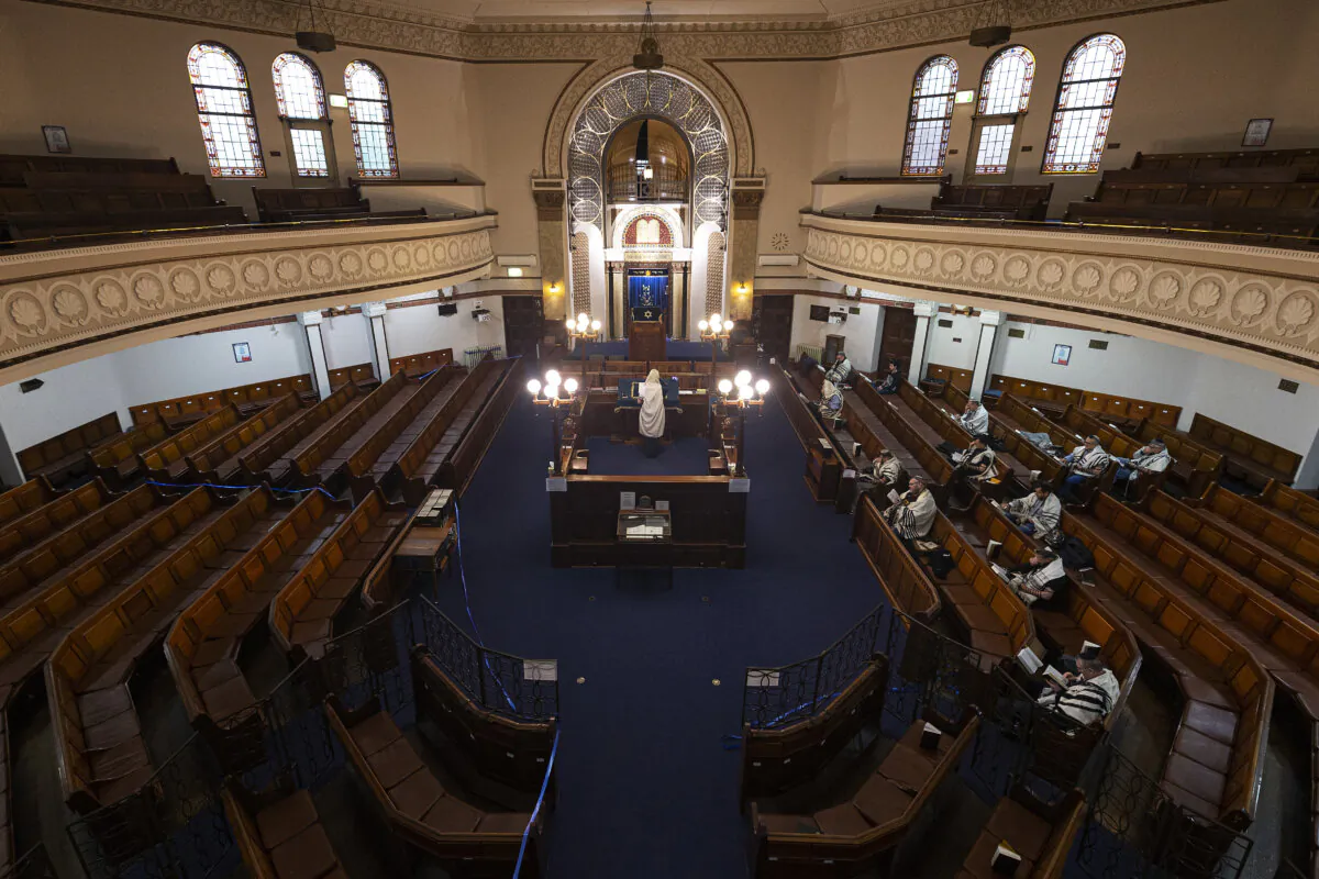 A general view of the St Kilda Shule in Melbourne, Australia on June 7, 2020. (Daniel Pockett/Getty Images)