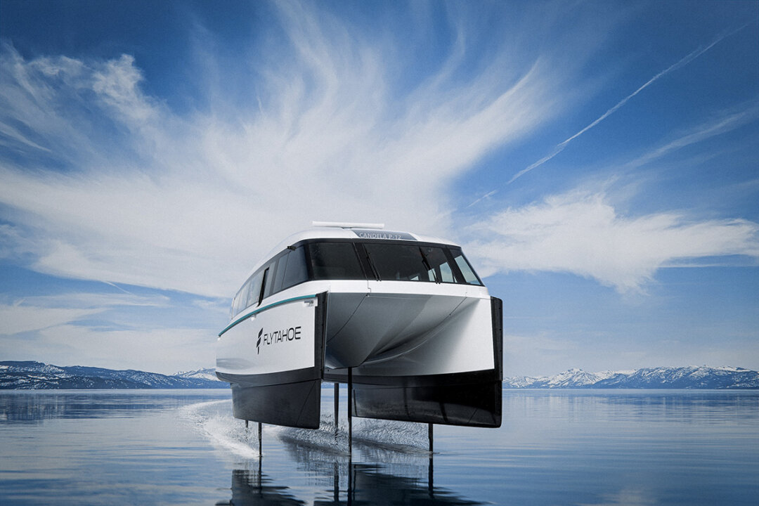 Lake Tahoe to Make Waves With First Flying Electric Ferry in US