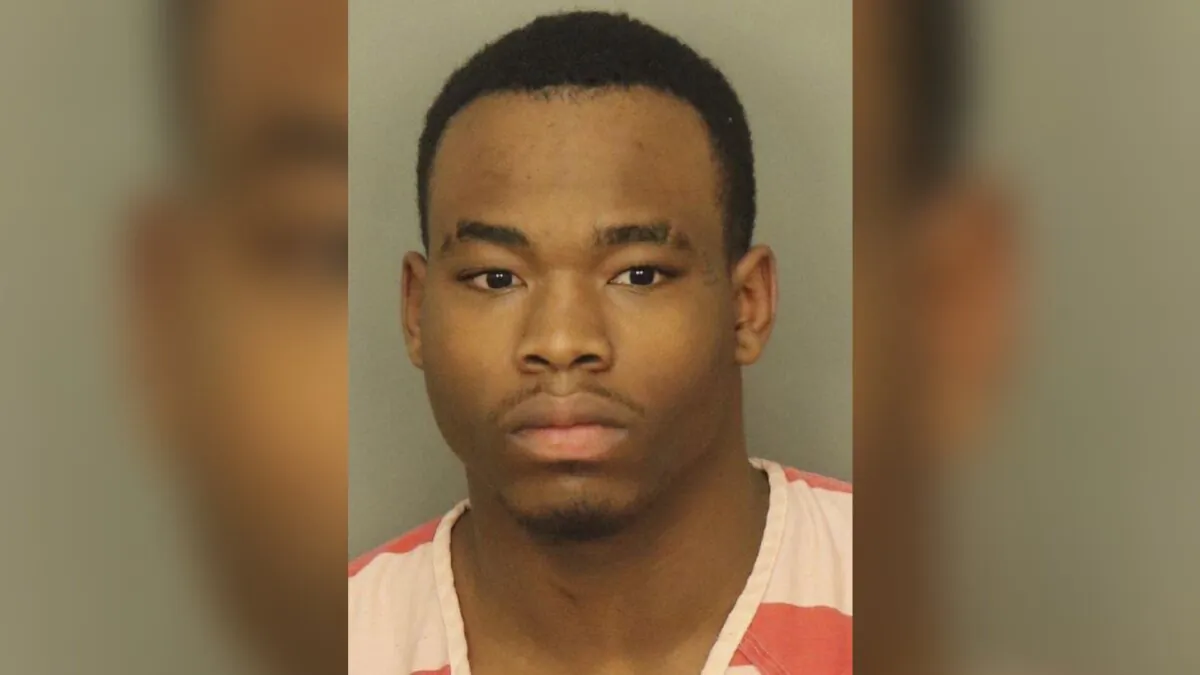 Damien McDaniel, 22, who is charged with capital murder in two separate quadruple homicides that took place in July and September 2024. (Birmingham Police Department via AP)