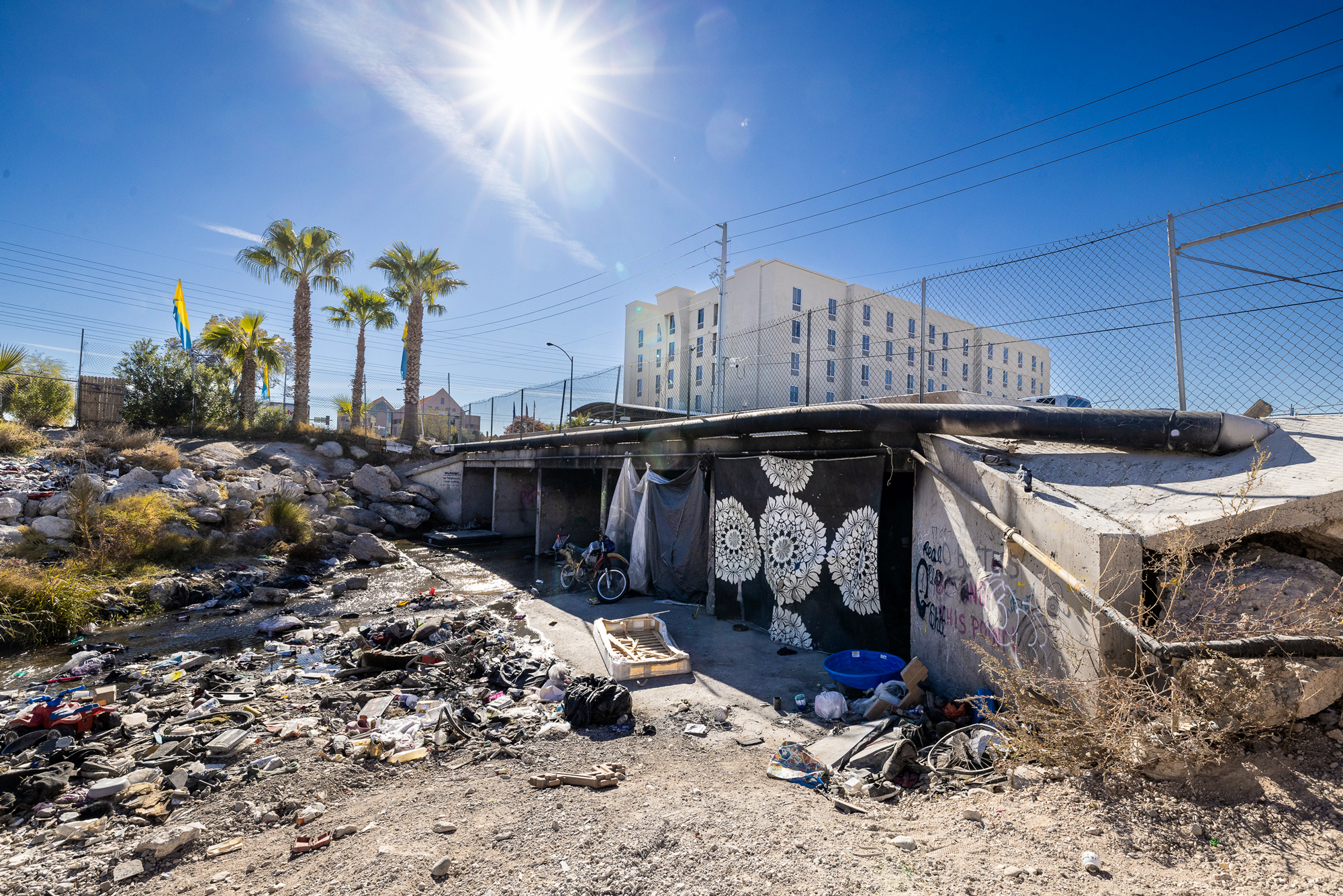 Hidden Homeless Gamble With Danger in Las Vegas Tunnels