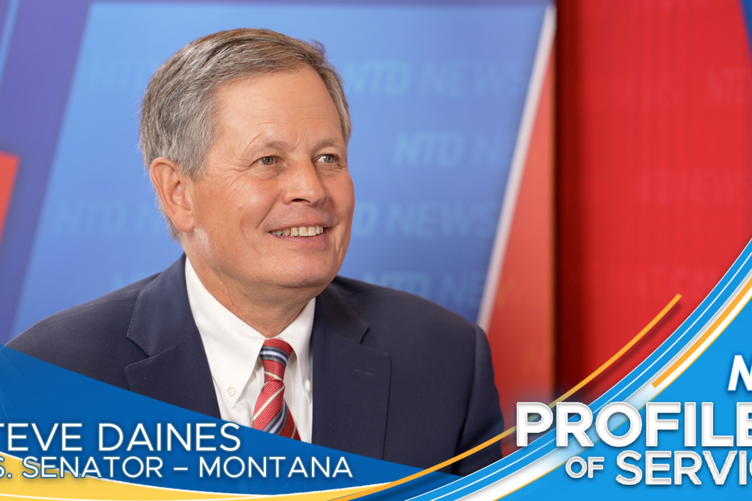 Sen. Steve Daines on Bipartisan Friendships and Servant Leadership | NTD’s Profiles of Service