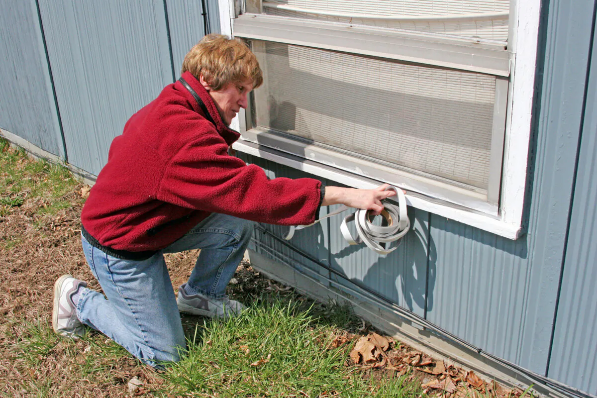 Weatherstripping makes a big difference in energy efficiency during winter. (Dreamstime/TNS)